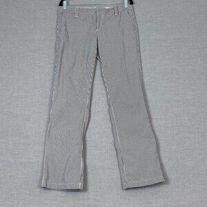 Tommy Hilfiger Striped Trousers Sz 8 Dress Pants Blue and White